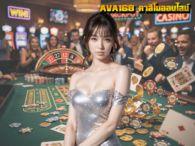 AVA168 คาสิโนออนไลน์: ปลดล็อกประสบการณ์สล็อตเว็บตรง แตกง่าย ทำกำไรทะลุพิกัด